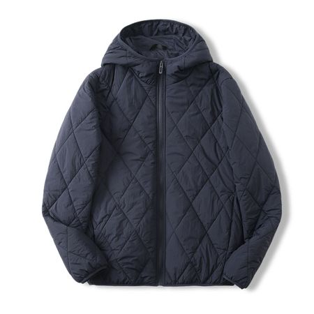 Mulberry Silk Hooded Cotton Coat Women's Warm Coat